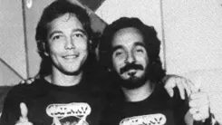 En la foto: Rubén Blades y Willie Colón