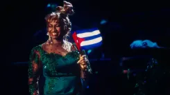 En la foto: Celia Cruz